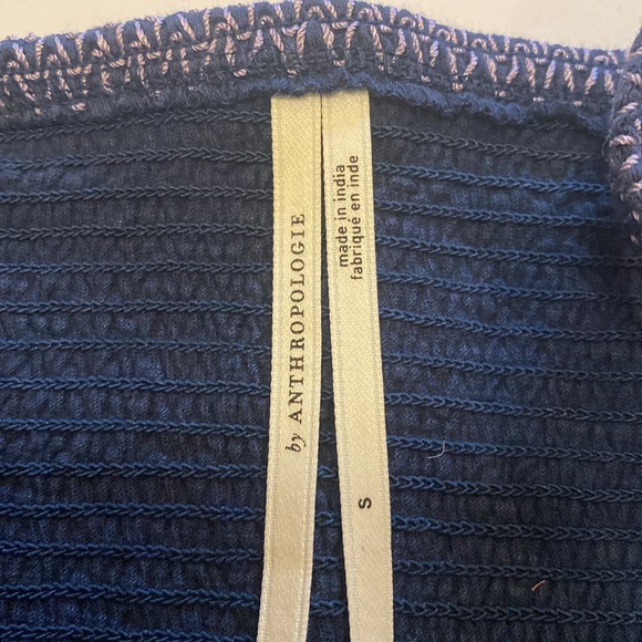 Anthropologie Smocked Embroidered Tank S - Picture 6 of 16